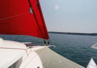 neel 45 proue trimaran yacht voile gennaker